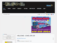 Tablet Screenshot of oldhackers.com
